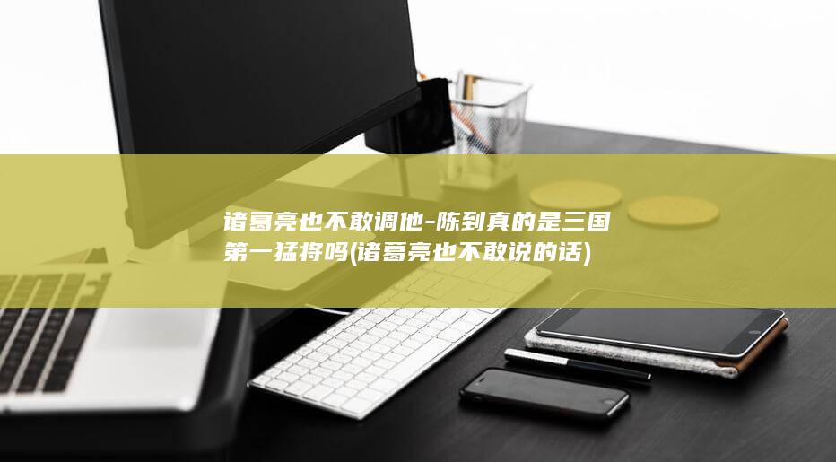 诸葛亮也不敢调他-陈到真的是三国第一猛将吗 (诸葛亮也不敢说的话)(图1)