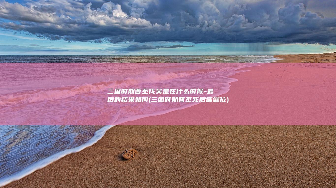 三国时期曹丕伐吴是在什么时候-最后的结果如何 (三国时期曹丕死后谁继位)(图1)