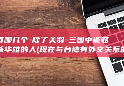 还有哪几个-除了关羽-三国中能够斩杀华雄的人 (现在与台湾有外交关系的还有哪几个)(图1)