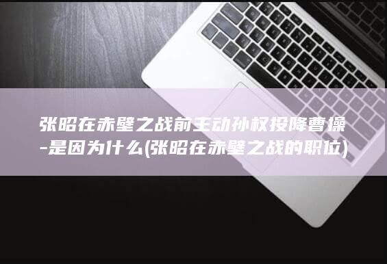 张昭在赤壁之战前主动孙权投降曹操-是因为什么 (张昭在赤壁之战的职位)(图1)