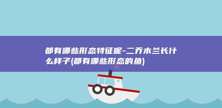 都有哪些形态特征呢-二乔木兰长什么样子 (都有哪些形态的鱼)(图1)