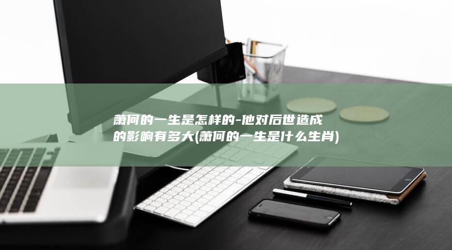 萧何的一生是怎样的-他对后世造成的影响有多大 (萧何的一生是什么生肖)(图1)