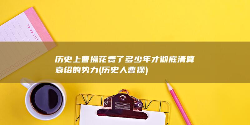 历史上曹操花费了多少年才彻底清算袁绍的势力 (历史人曹操)(图1)