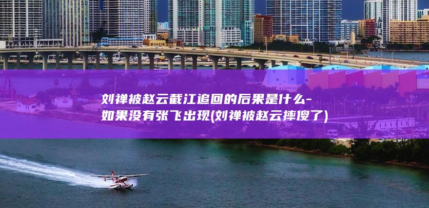 刘禅被赵云截江追回的后果是什么-如果没有张飞出现 (刘禅被赵云摔傻了)(图1)