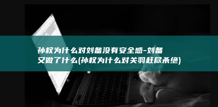 孙权为什么对刘备没有安全感-刘备又做了什么 (孙权为什么对关羽赶尽杀绝)(图1)