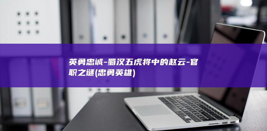 英勇忠诚-蜀汉五虎将中的赵云-官职之谜 (忠勇英雄)(图1)