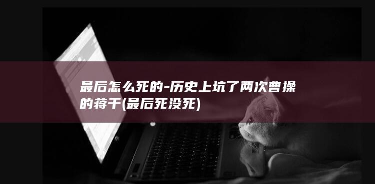 最后怎么死的-历史上坑了两次曹操的蒋干 (最后死没死)(图1)