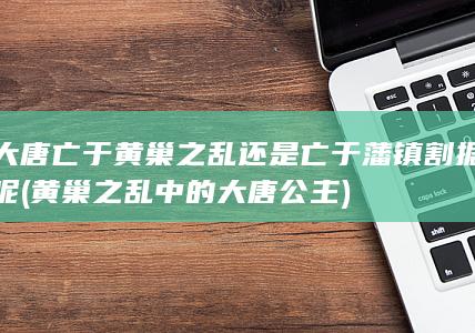 大唐亡于黄巢之乱还是亡于藩镇割据呢 (黄巢之乱中的大唐公主)(图1)