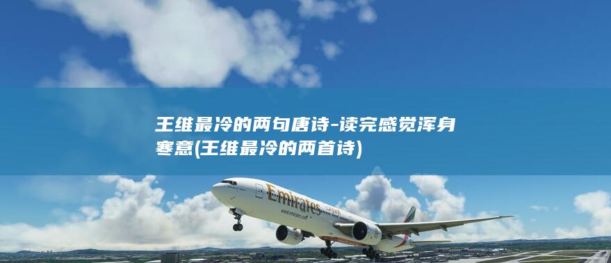 王维最冷的两句唐诗-读完感觉浑身寒意 (王维最冷的两首诗)(图1)